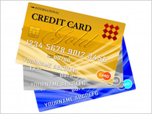 Various card payments are possible